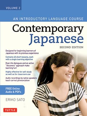 Immagine del venditore per Contemporary Japanese Textbook Volume 2: An Introductory Language Course (Online Audio and Additional Printable Pdfs) (Paperback or Softback) venduto da BargainBookStores