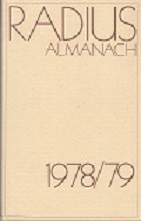 Bild des Verkufers fr Radius Almanach 1978/79 zum Verkauf von Buchversand Joachim Neumann