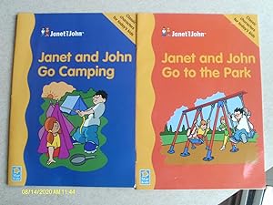 Image du vendeur pour Janet and John Go Camping and Janet And John Go to the Park mis en vente par Buybyebooks