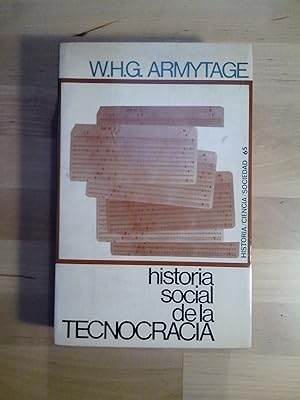 Bild des Verkufers fr Historia social de la tecnocracia zum Verkauf von Llibres Bombeta