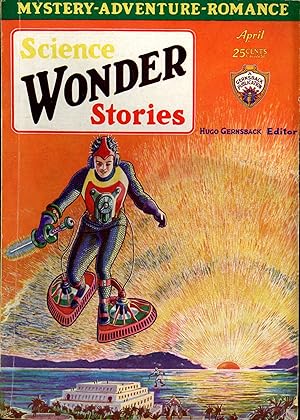 Image du vendeur pour SCIENCE WONDER STORIES mis en vente par John W. Knott, Jr, Bookseller, ABAA/ILAB