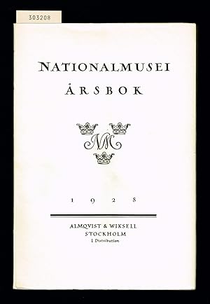 Seller image for Nationalmusei rsbok. Tionde rgngen. 1928. for sale by Hatt Rare Books ILAB & CINOA