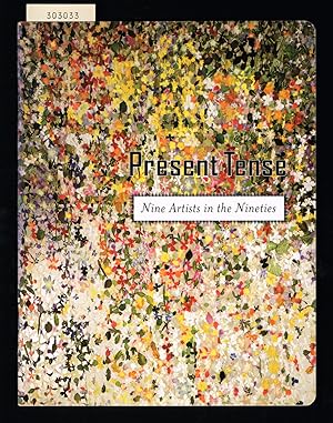 Bild des Verkufers fr Present Tense. Nine Artists in the Nineties. Janet Cardiff, Iran do Esprito Santo, Flix Gonzalez-Torres, Jim Hodges, Charles LeDray, Gabriel Orozco, Jennifer Pastor, Kathryn Spence, Steve Wolfe. zum Verkauf von Hatt Rare Books ILAB & CINOA