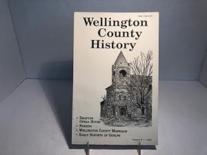 Immagine del venditore per Wellington County History venduto da Reeve & Clarke Books (ABAC / ILAB)