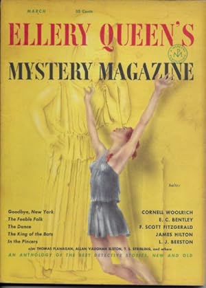 Seller image for Ellery Queen's Mystery Magazine March 1953 for sale by Ridge Road Sight And Sound