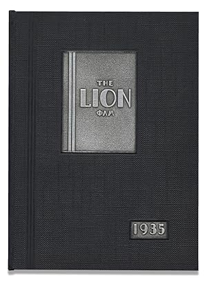 The Lion, A Record of Achievements Published by The Class of 1935 [Phi Lamda Mu] Lincoln University