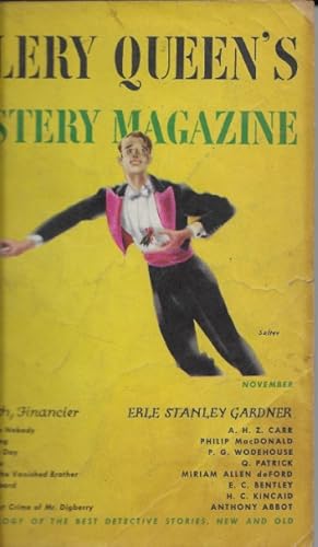 Seller image for Ellery Queen's Mystery Magazine November 1950 for sale by Ridge Road Sight And Sound
