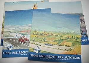 4xLinks und rechts der Autobahn; Teile: Lübeck - Bremen: Helmstedt - Herford; Hof - München; Karl...