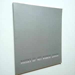 Imagen del vendedor de Maestros del arte moderno italiano / Artisti Italiani del XX Secolo nelle collezioni della Galleria Nazionale d'Arte Moerna di Roma (Catlogo Exposicin Museo de Arte Contemporneo, Mayo-Junio 1980) a la venta por MAUTALOS LIBRERA