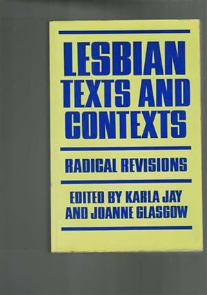 Seller image for Lesbian Texts and Contexts - Radical Revisions for sale by Berry Books