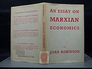 Immagine del venditore per AN ESSAY ON MARXIAN ECONOMICS venduto da JOHN LUTSCHAK BOOKS