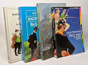Image du vendeur pour Bel-Ami + Histoires fantastiques + Deux amis et autres contes + Contes de la bcasse --- 4 livres mis en vente par crealivres