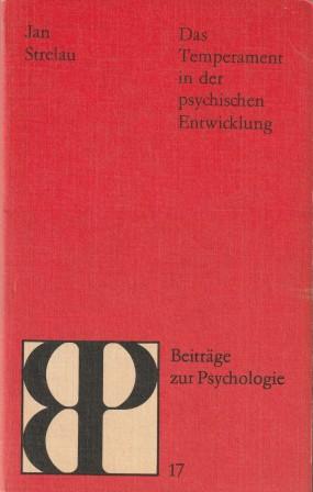 Bild des Verkufers fr Das Temperament in der psychischen Entwicklung. zum Verkauf von Versandantiquariat Dr. Uwe Hanisch