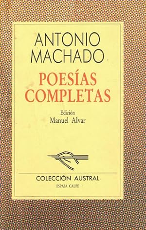 Imagen del vendedor de Antonio Machado. Poesías completas a la venta por Librería Cajón Desastre