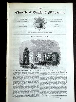 The Church of England Magazine No 507 31 January 1845. The PRIORY of NEWTOWN, County Meath, + Sou...