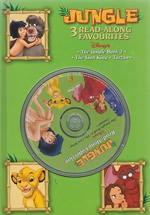 JUNGLE 3 READ-ALONG FAVOURITES (The Jungle Book 2, The Lion King, Tarzan