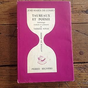 TAUREAUX et Poèsie . Anthologie sur la poésie espagnole sur la tauromachie .