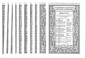 10 (TEN) copies. THE LASS WITH THE DELICATE AIR (for Three-Part Chorus of Women's Voices, with Pi...