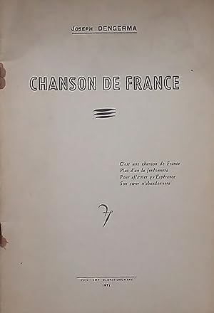 Chanson de France
