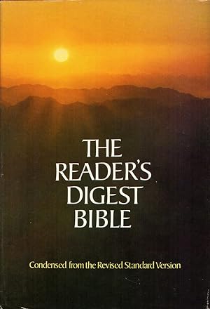 Seller image for Reader's Digest Bible Condensed from the Revised Standard Version Old and New Testaments for sale by Cider Creek Books