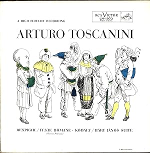 Image du vendeur pour Hary Janos' "Kodaly" -- Suite (from the NBC broadcast of November 29. 1947) and Respighi's "Feste Romane" (Roman Festival) (CLASSICAL MUSIC LP) mis en vente par Cat's Curiosities