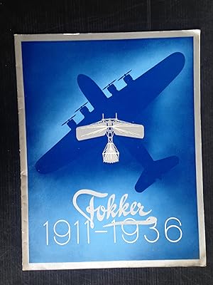 Brochure Fokker 1911-1936