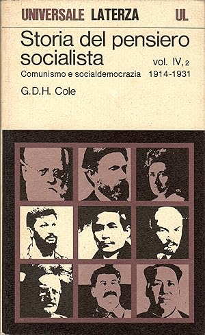 STORIA DEL PENSIERO SOCIALISTA - VOL IV,2