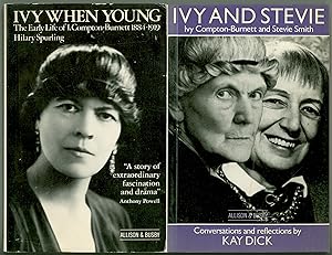 Immagine del venditore per Ivy Compton-Burnett and Stevie Smith, 2 Biographical Books on 2 Eccentric Woman Authors, Ivy When Young, by Hilary Spurling; & Ivy and Stevie (Conversations). The book includes an addendum by Kay Dick . 2 Vintage Books Published in 1983. Paperback Format. venduto da Brothertown Books