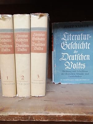 Literaturgeschichte des deutschen Volkes. Dichtung und Schrifttum der deutschen Stämme und Landsc...