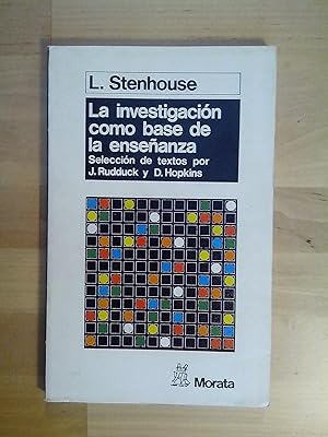 Seller image for La investigacin como base de la enseanza for sale by Llibres Bombeta