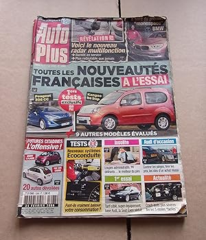 Imagen del vendedor de Auto Plus N1068 - 24 Fv. 2009 : Toutes Les Nouveauts Franaises a la venta por Planet's books