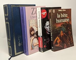 Image du vendeur pour La faute de l'abb Mouret + Thrse Raquin + La bte humaine + L'Assommoir --- 4 livres mis en vente par crealivres