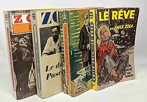 Seller image for L'argent + Le docteur Pascal + Le docteur Pascal + Le rve --- 4 livres for sale by crealivres