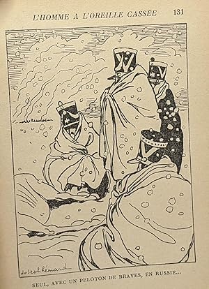 Image du vendeur pour L'homme  l'oreille casse - illustrations de J. Hmard mis en vente par crealivres