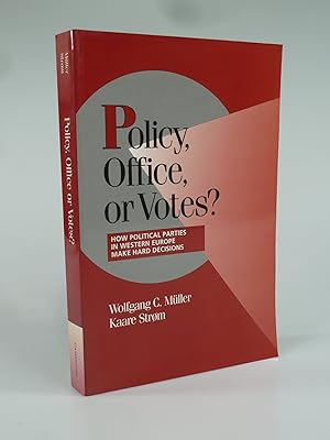 Imagen del vendedor de Policy, Office, or Votes?. a la venta por Antiquariat Dorner