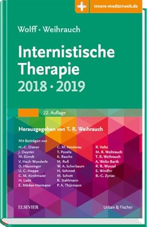 Bild des Verkufers fr Internistische Therapie 2018/2019 - Mit Zugang zur Medizinwelt zum Verkauf von Bunt Buchhandlung GmbH