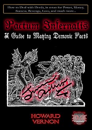 PACTUM INFERNALIS BY HOWARD VERNON - Occult Books Occultism Magick Witch Witchcraft Goetia Grimoi...