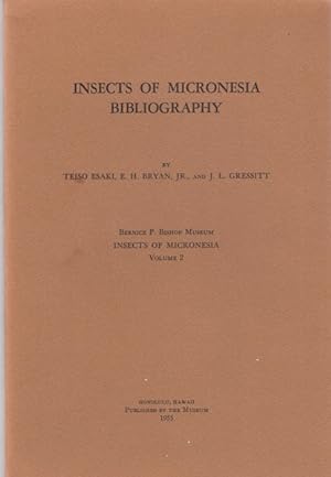Seller image for Insects of Micronesia Vol. 2: Bibliography for sale by PEMBERLEY NATURAL HISTORY BOOKS BA, ABA