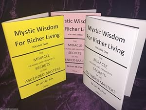 MYSTIC WISDOM FOR RICHER LIVING (3 VOLUME SET) BY DR. LORI M. POE - Occult Books Occultism Magick...