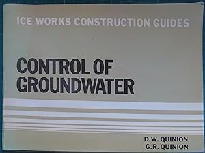 Image du vendeur pour Control Of Groundwater (ICE Works Construction Guides) mis en vente par Hanselled Books