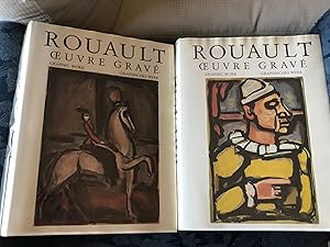 Image du vendeur pour Rouault Oeuvre Grave Graphic Work - 2 volumes mis en vente par Hiroko Saeki Fine Art