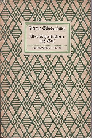 Bild des Verkufers fr ber Schriftstellerei und Stil (= Insel-Bcherei, Nr. 55) zum Verkauf von Graphem. Kunst- und Buchantiquariat