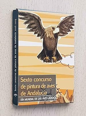 SEXTO CONCURSO DE PINTURA DE AVES DE ANDALUCÍA 2008-2009 (colección de 19 postales)