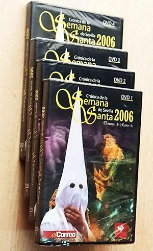 CRÓNICA DE LA SEMANA SANTA 2006 (DVDs / nº 1 - 2 - 3 / precintados / PRECIO POR UNIDAD)