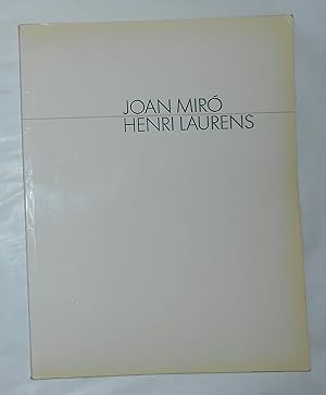 Bild des Verkufers fr Joan Miro - Henri Laurens (Waddington Galleries, London 28 November - 22 December 1984) zum Verkauf von David Bunnett Books