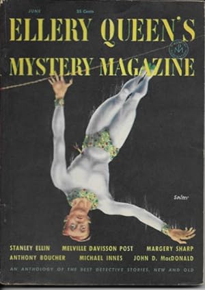 Seller image for Ellery Queen's Mystery Magazine June 1953 for sale by Ridge Road Sight And Sound