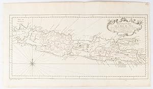 Nouvelle Carte De l'Isle de Java. Dressee suivant les Observations les plus recentes faites par o...