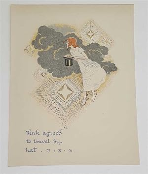 Seller image for Tink Agreed to Travel by Hat' (Peter Pan & Wendy, 1931) for sale by Maynard & Bradley