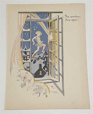 Seller image for The Window Flew Open' (Peter Pan & Wendy, 1931) for sale by Maynard & Bradley