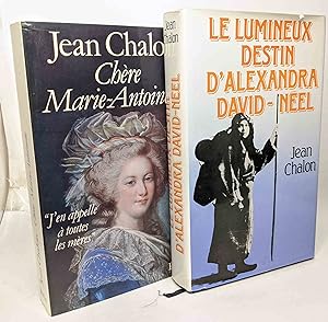 Bild des Verkufers fr Le Lumineux destin d'Alexandra David-Nel + Chre Marie-Antoinette --- 2 livres zum Verkauf von crealivres